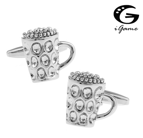 Copper Cocktail Mug - IGame Beer Cup Abotoaduras para homens,