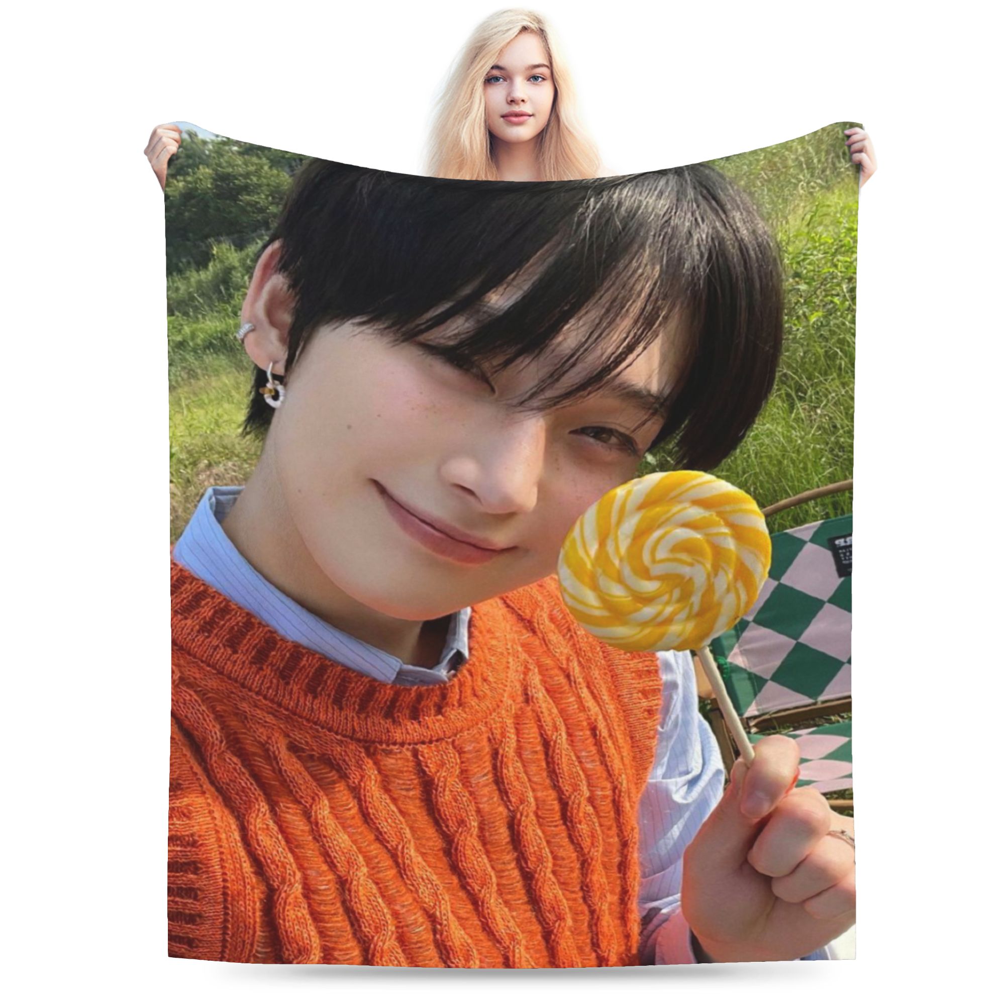 Cashmere Throw Blanket - Cobertores S-SUNOO Sunshine, Manta Confortável para