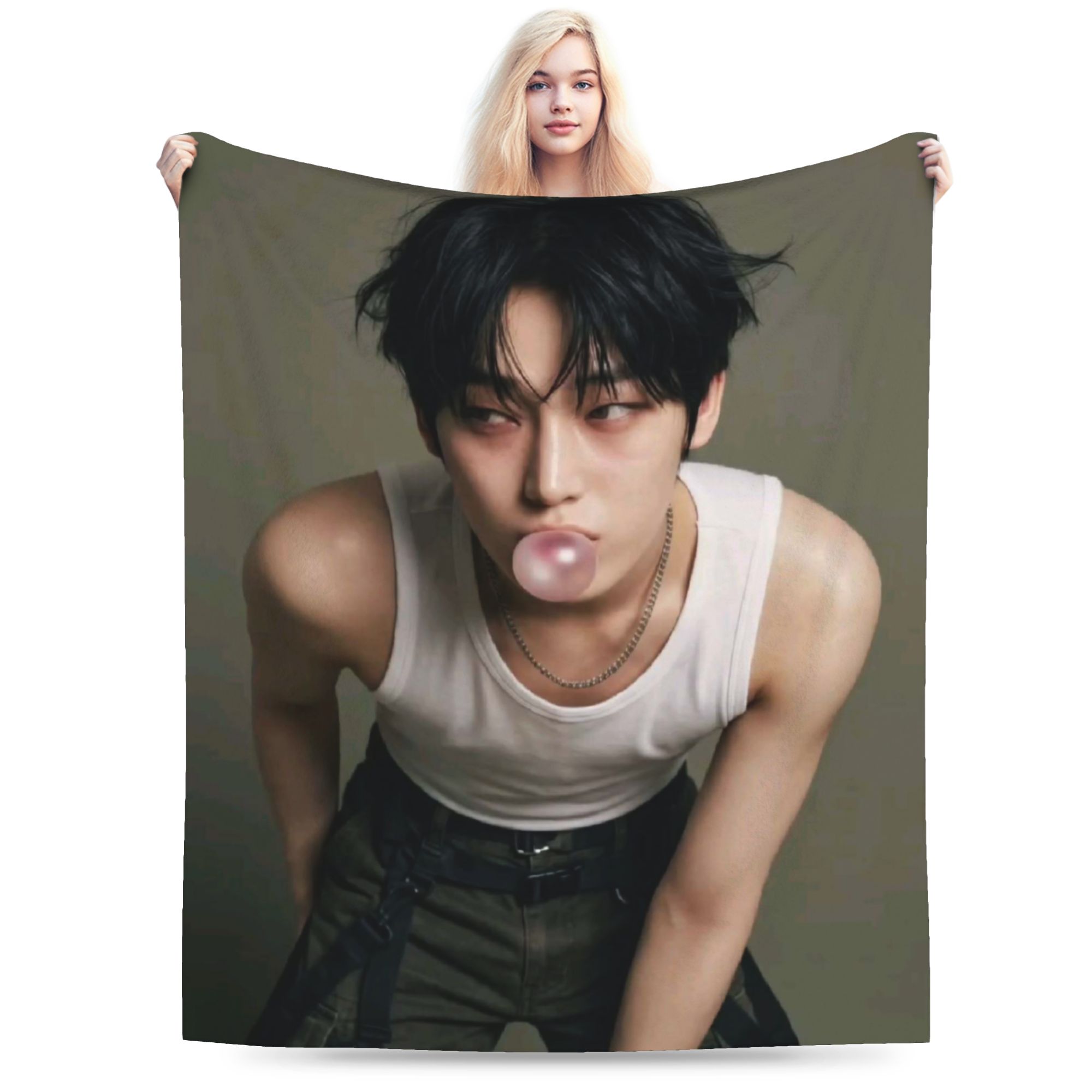 Cashmere Throw Blanket - Cobertor Aconchegante S-SUNOO Sunshine para Sala