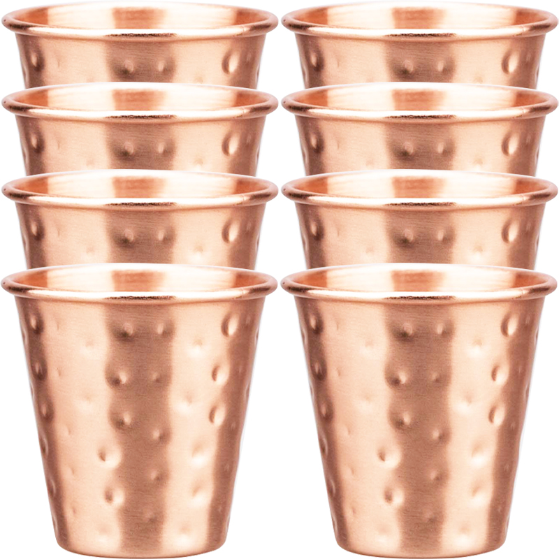 Copper Cocktail Mug - Novos Copos de Cobre 100% Puro
