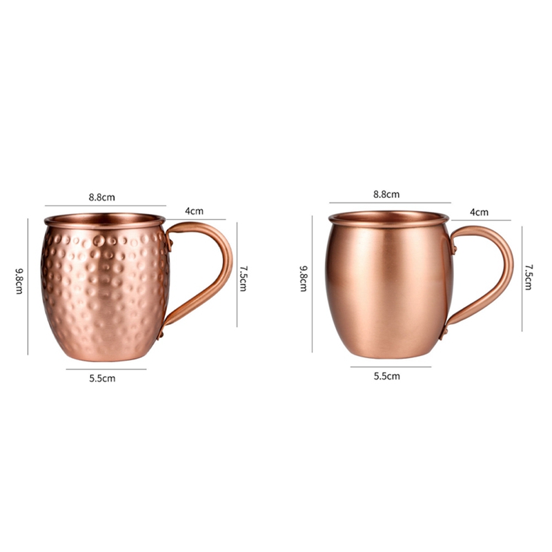 Caneca de Cobre Puro 100% 530M - Copper Cocktail Mug avaliação e preço
