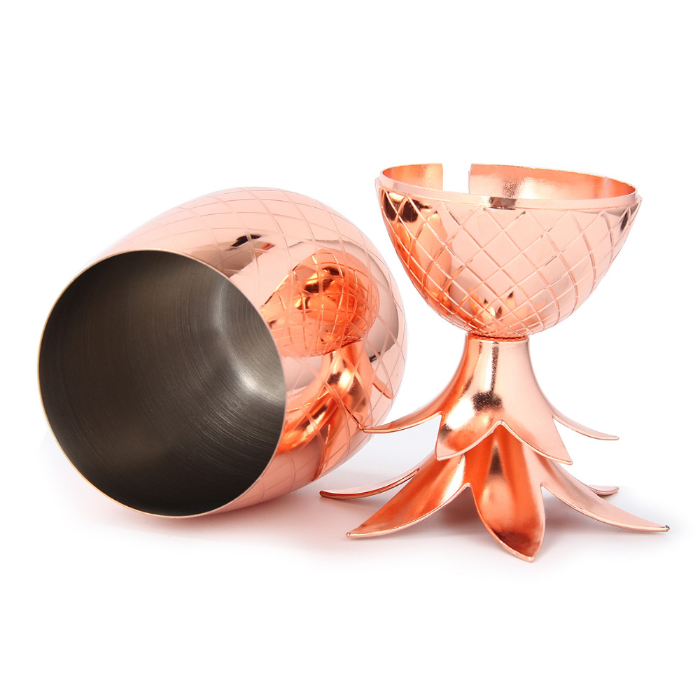 Copo de Abacaxi / Caneca Mosco - Copper Cocktail Mug avaliação e preço