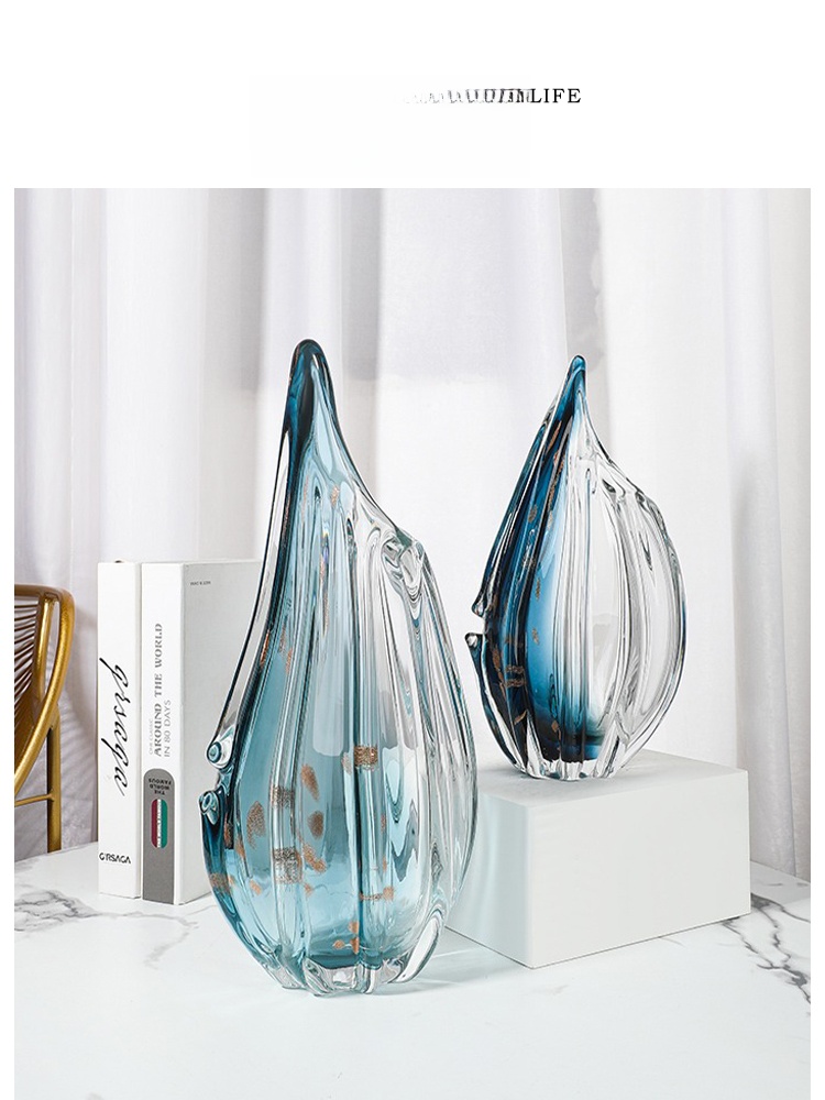 Vaso de Vidro Estilo Nórdico,  - Luxury Lifestyle Brand avaliação e preço