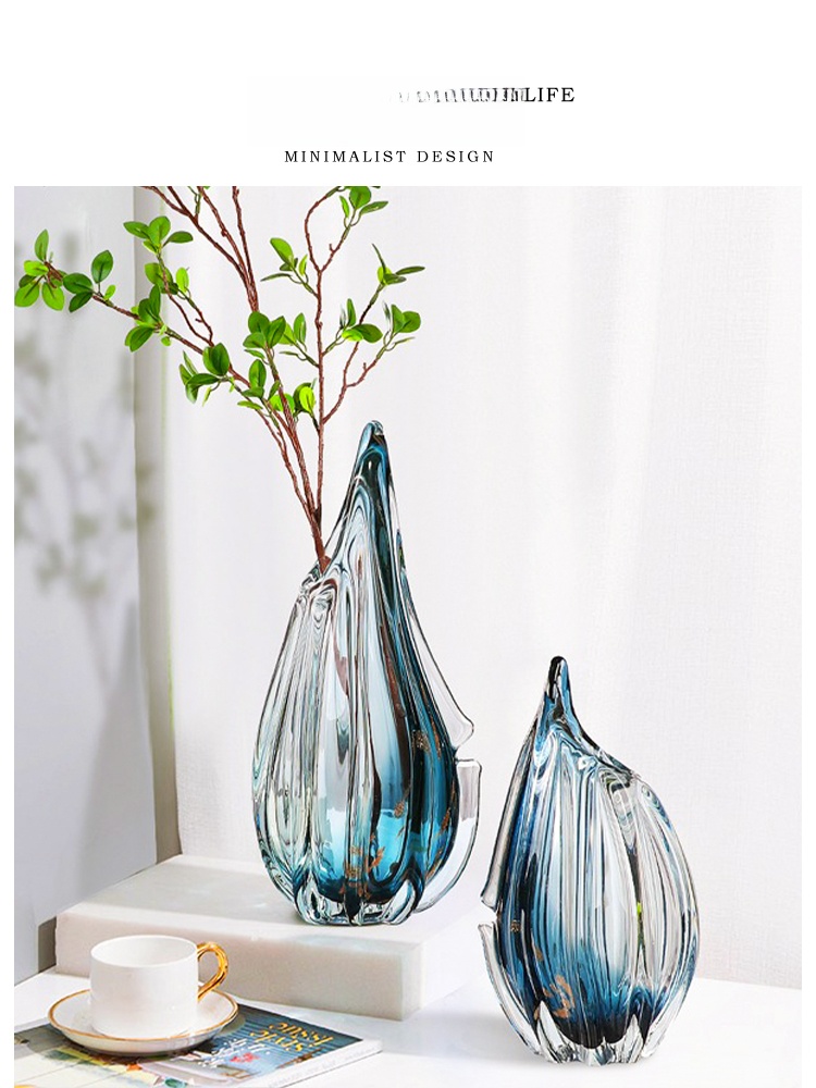 Vaso de Vidro Estilo Nórdico,  - Luxury Lifestyle Brand avaliação e preço