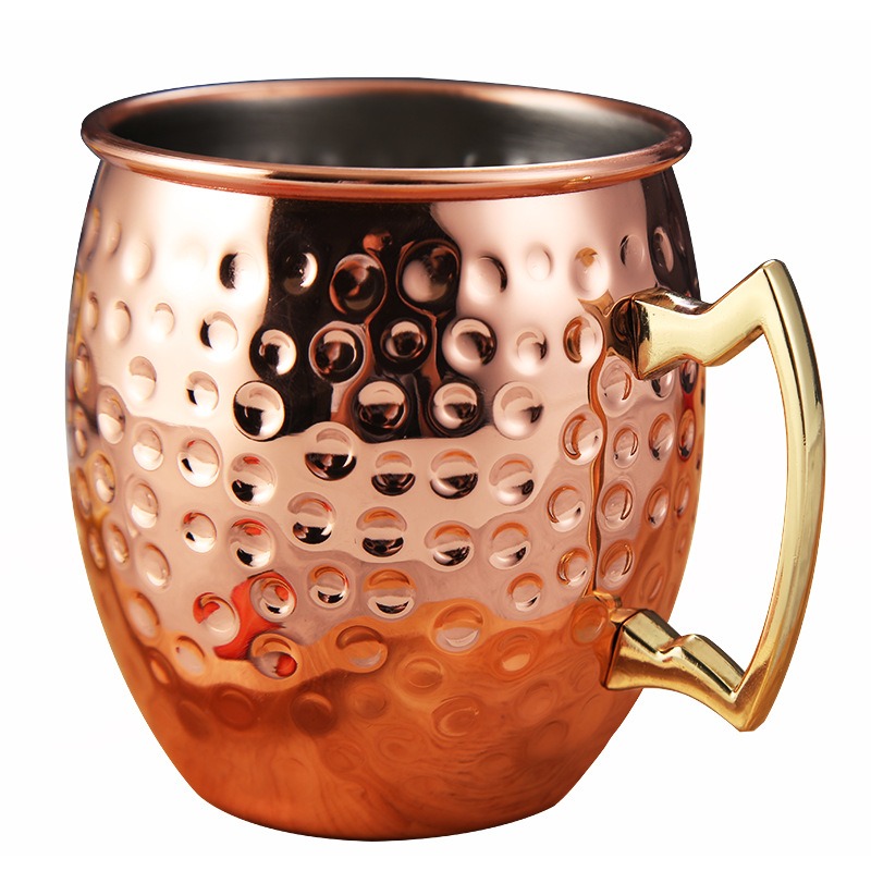 Caneca Moscow Mule de aço inox - Copper Cocktail Mug avaliação e preço