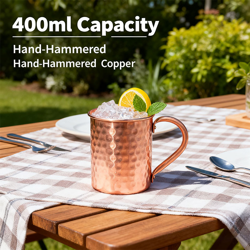 Novas Canecas 100% Cobre Puro  - Copper Cocktail Mug avaliação e preço