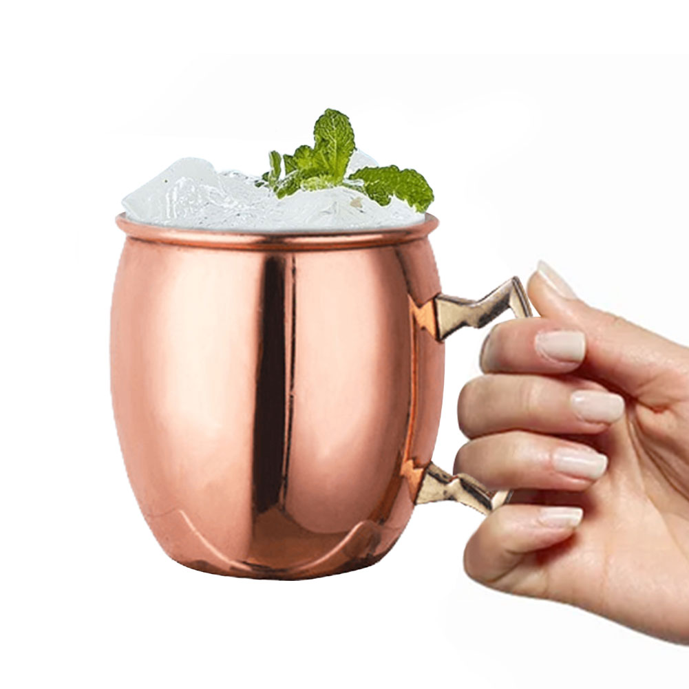 Aço Inoxidável Moscow Mule Can - Copper Cocktail Mug avaliação e preço