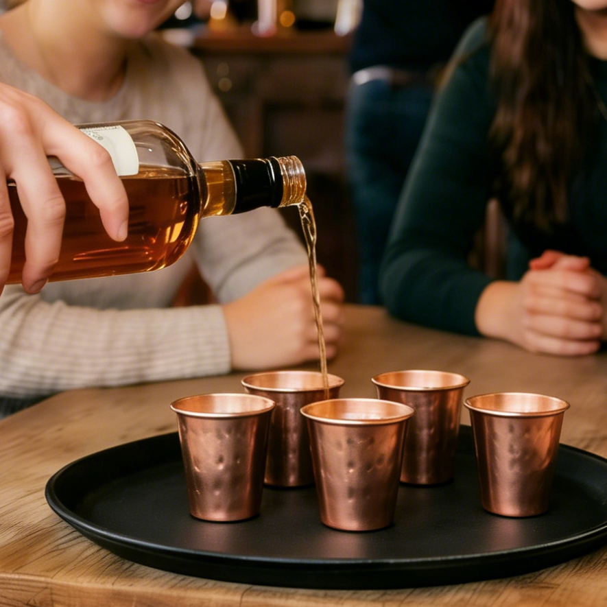 Novos Copos de Cobre 100% Puro - Copper Cocktail Mug avaliação e preço