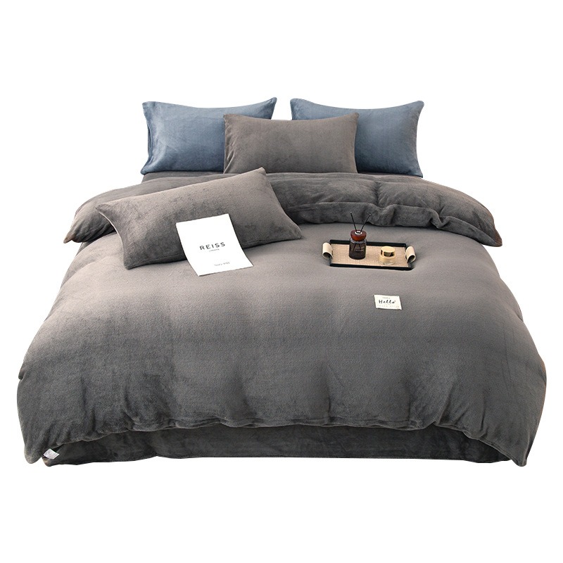 Conjunto de roupa de cama de q - Linen Duvet Cover avaliação e preço