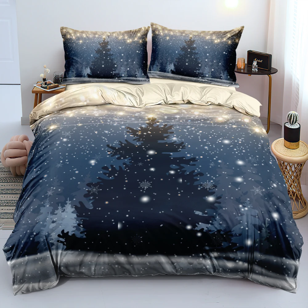 Conjunto de Cama Floral 3D com - Linen Duvet Cover avaliação e preço
