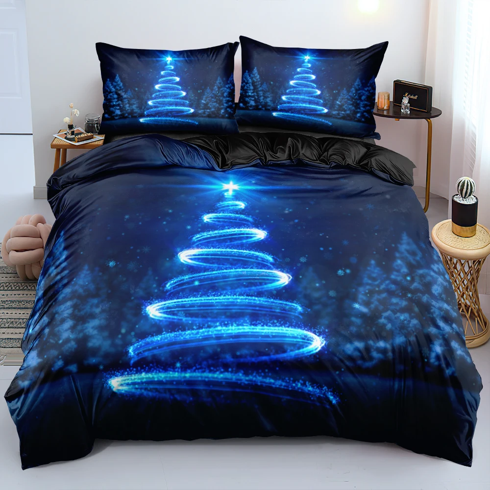 Conjunto de Cama Floral 3D com - Linen Duvet Cover avaliação e preço