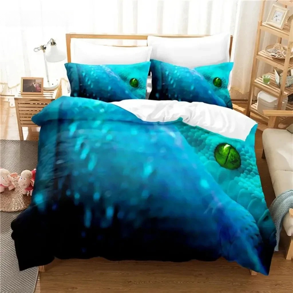 Conjunto de Cama Green Snake c - Linen Duvet Cover avaliação e preço