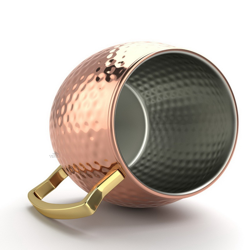 Metal Moscow Mule Cobre Caneca - Copper Cocktail Mug avaliação e preço