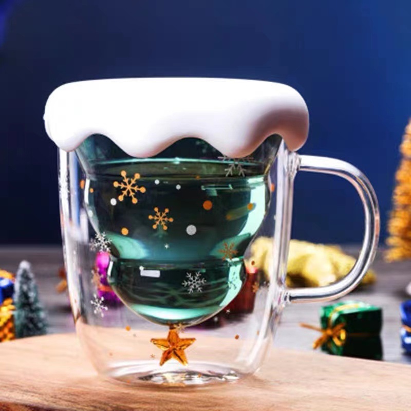 Copo de árvore de natal transp - Copper Cocktail Mug avaliação e preço