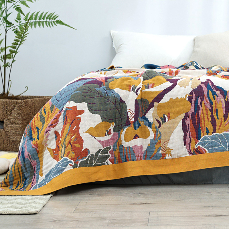 Cobertor de algodão simples co - Cashmere Throw Blanket avaliação e preço